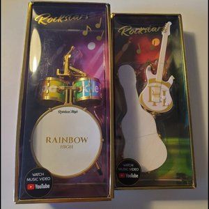 Rainbow high rockstar Vanessa tempo carmen major musical instruments